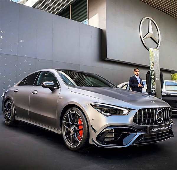 Раскраска Mercedes CLA45 AMG 2020