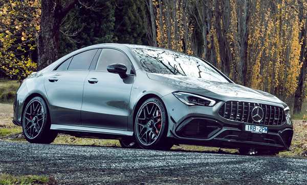 Раскраска Mercedes CLA45 AMG 2020