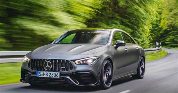 Раскраска Mercedes CLA45 AMG 2020