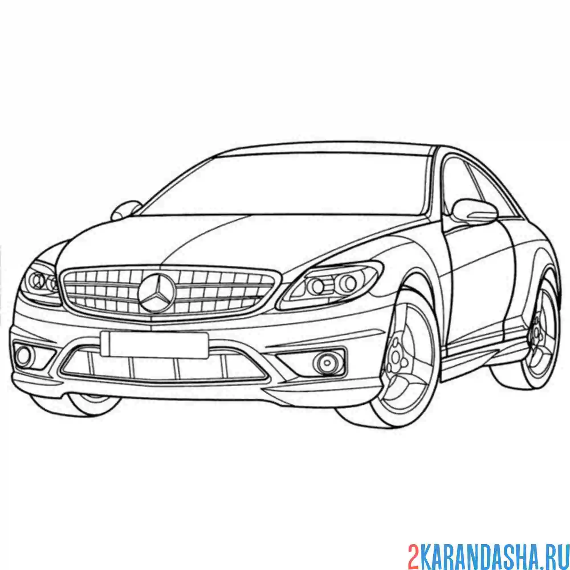 Mercedes Benz w210 vector