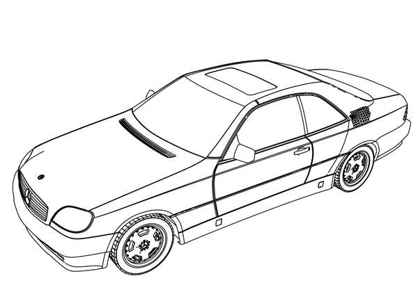 Мерседес w210 компрессор раскраска