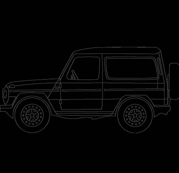 Mercedes Benz g65 чертежи