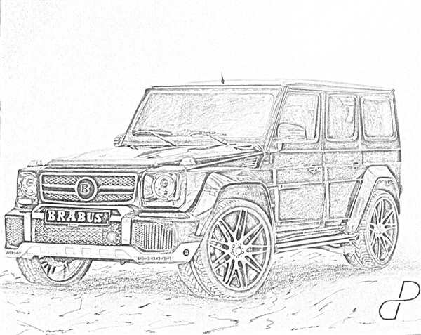 Mercedes-Benz g500 w464