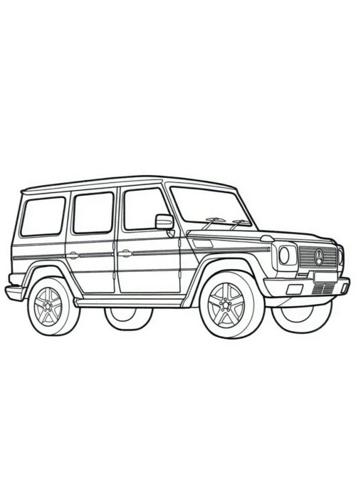 Mercedes Benz g63 AMG vector