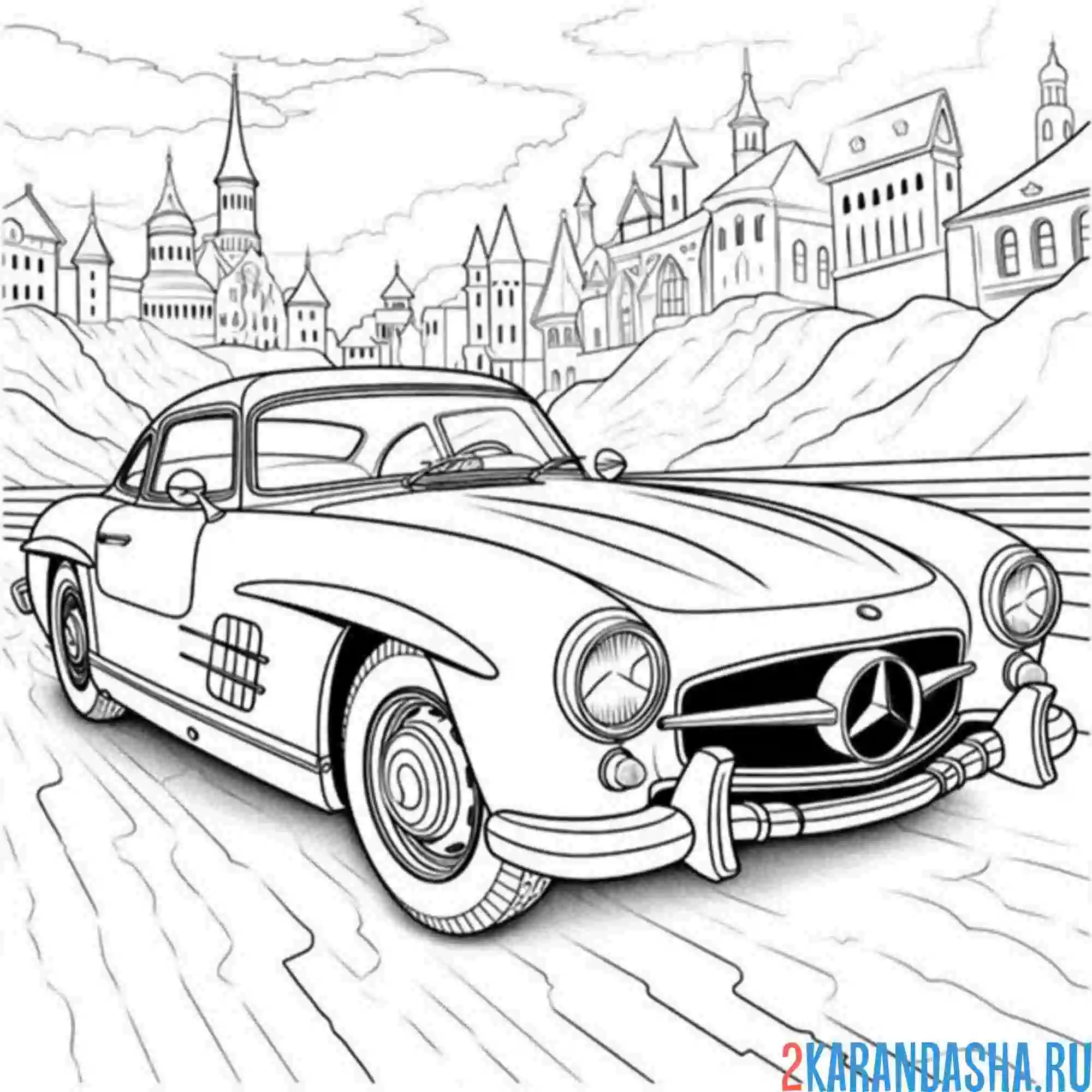 Чертежи SLK 350 AMG