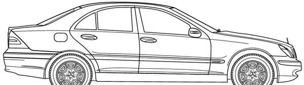 Мерседес раскраска e63s