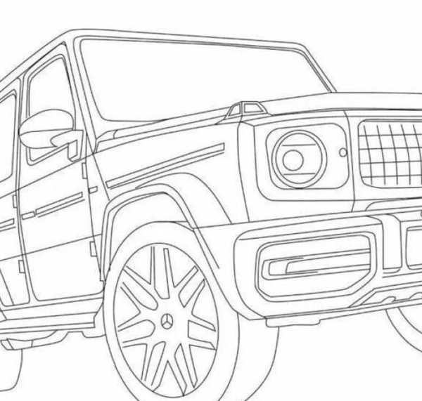 Мерседес Гелендваген g 63 чертежи