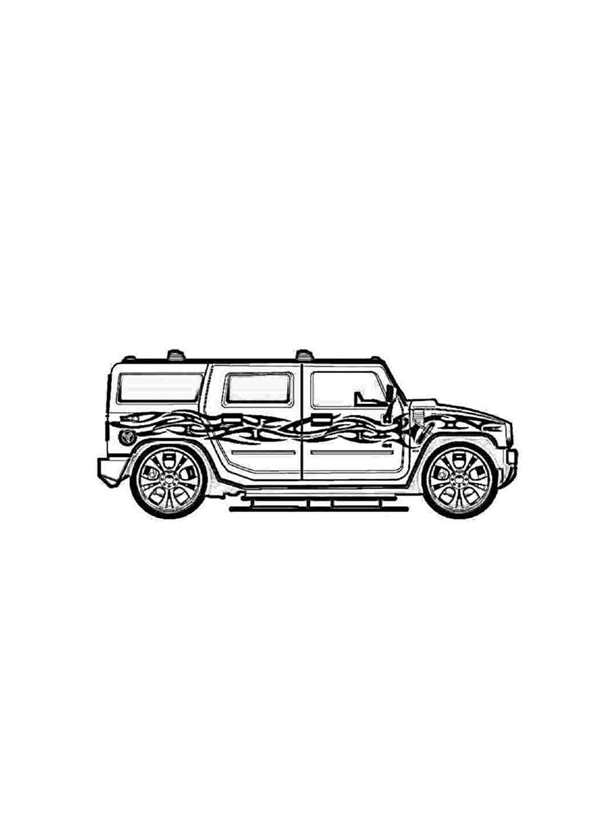 Раскраска Мерседес Gelandewagen Воздушные Фантазии в Каждом Углу