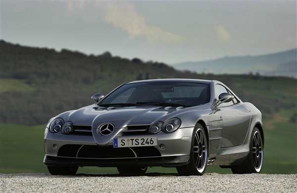 Раскраска Мерседес SLR McLaren Создайте