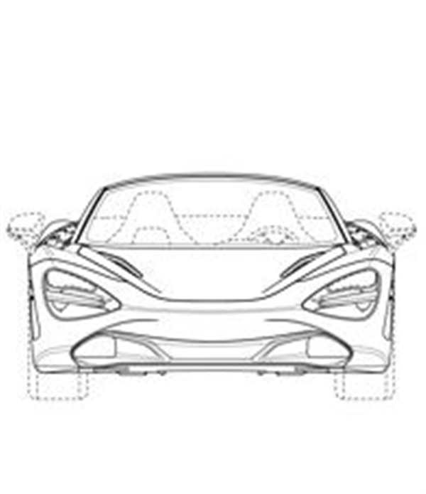 Раскраска Мерседес SLR McLaren Создайте