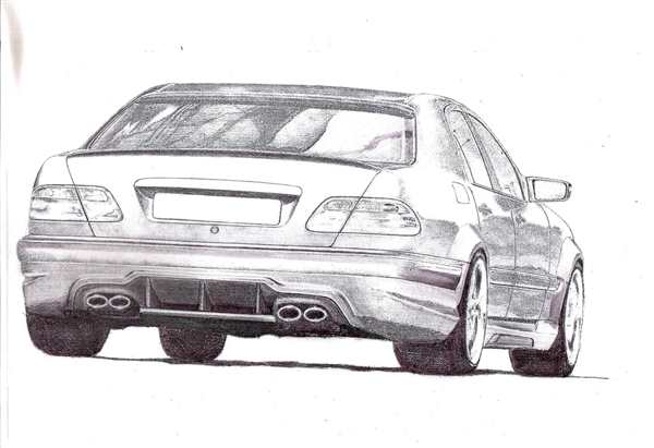 Мерседес w212 чертеж