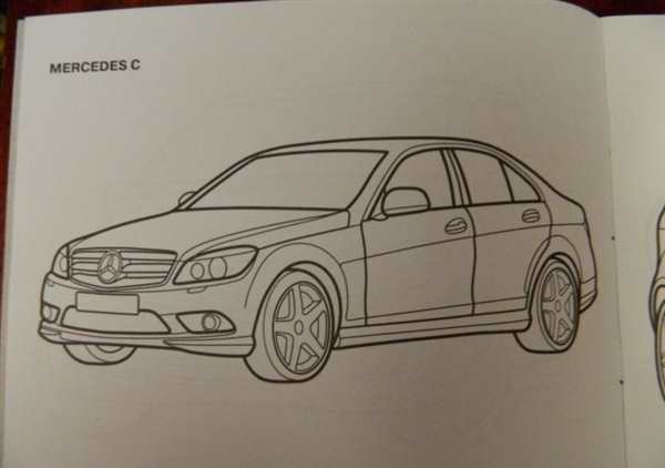 Мерседес раскраски GLE 63