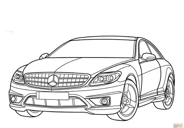 Автомобили (раскраски)
