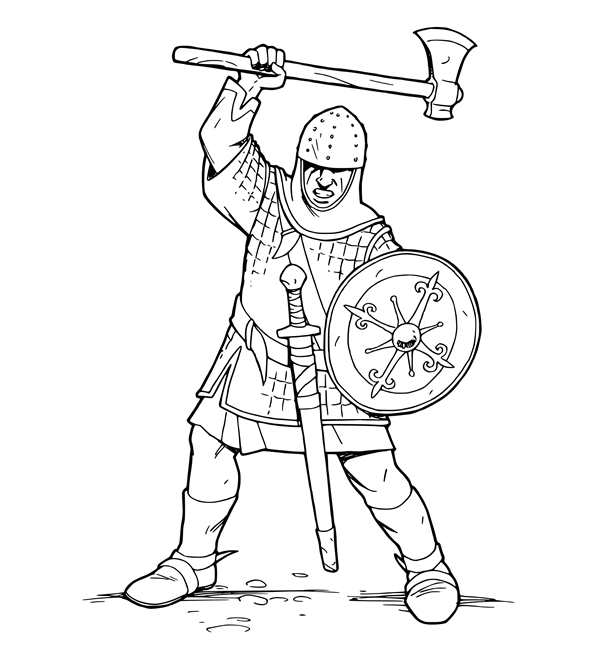 Раскраска Soul Knight