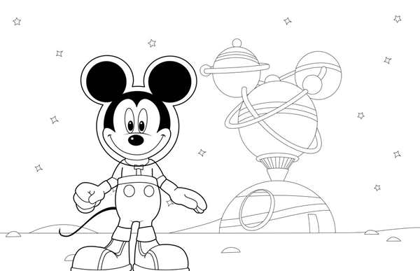 Mickey Mouse Scuba