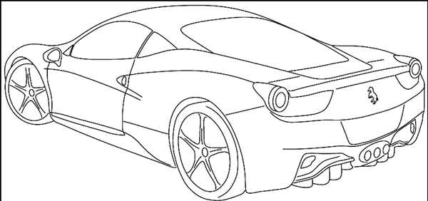 Раскраска Макларен 720s