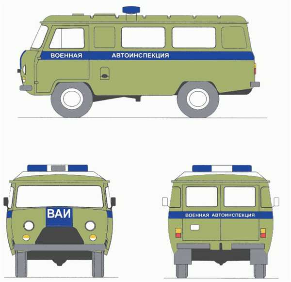 Раскраска милицейская машина