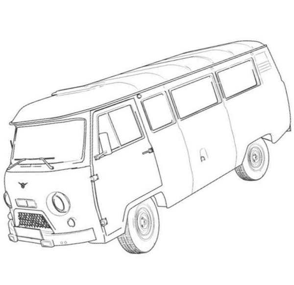 УАЗ Патриот 6х6 раскраска