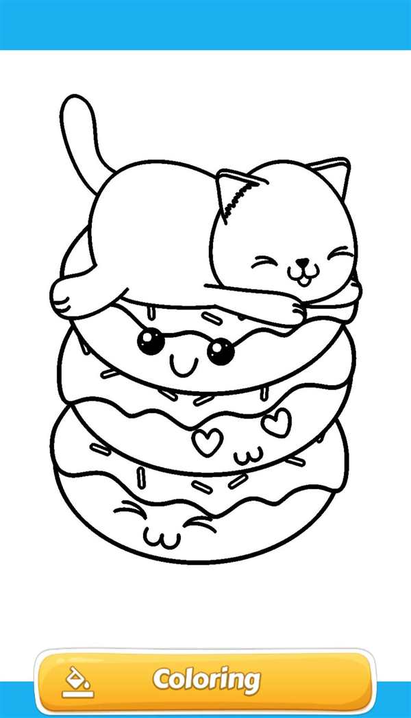 Кот с сердечком рисунок