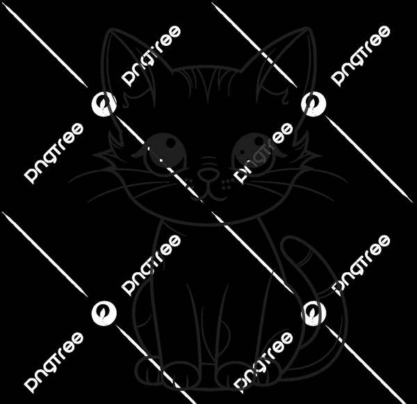 Раскраска. Котики