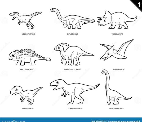 Раскраска Милый малыш Спинозавр BABY DINOSAUR Coloring Page