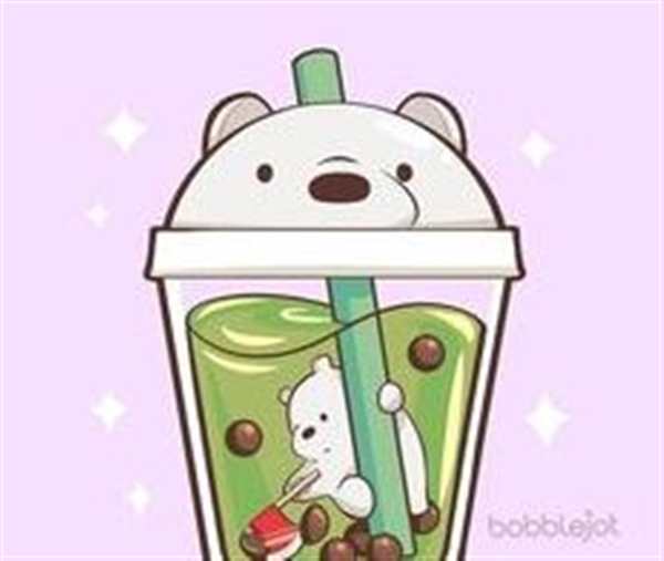 Bubble Tea раскраска
