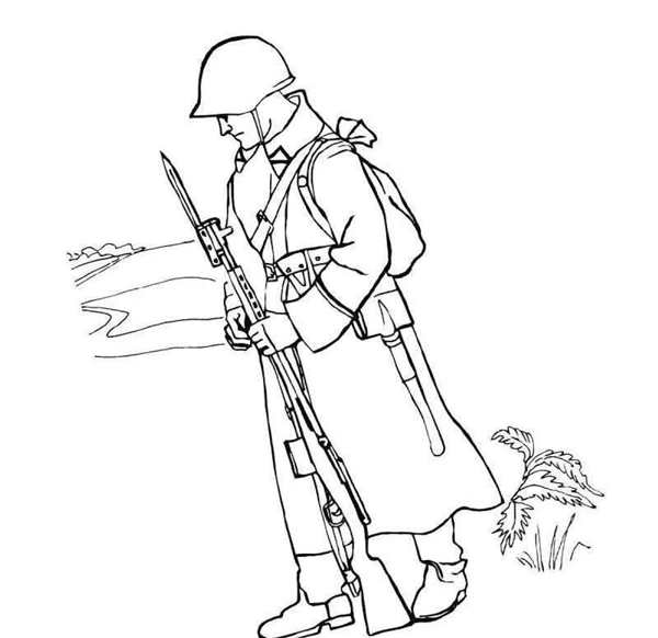 Военные рисунки