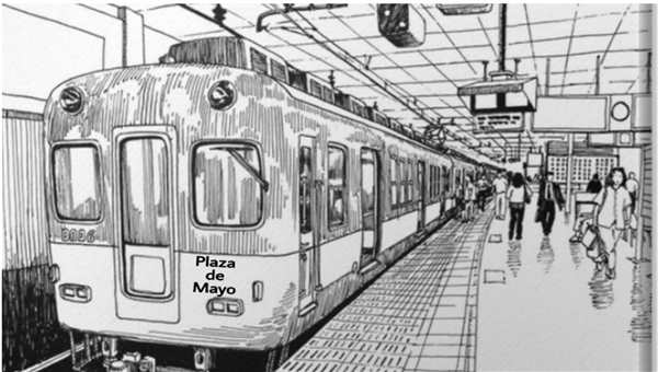 Раскраска Милое Метро