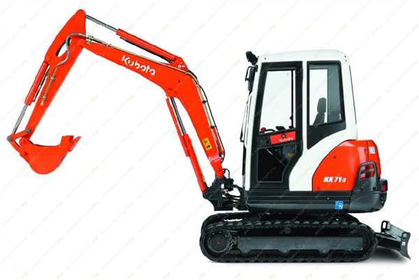 Схема экскаватора Kubota u25-3