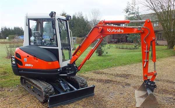 Мини-экскаватор Kubota kx080-3