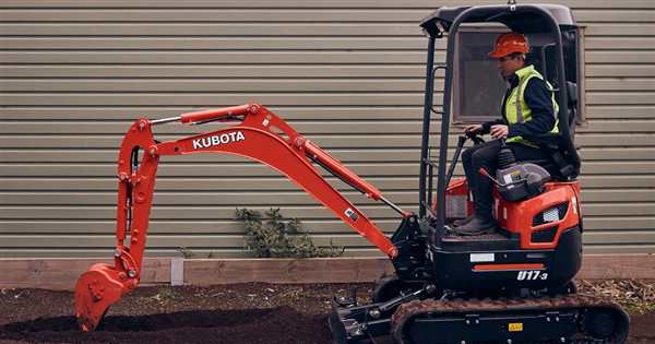 Раскраска миниэкскаватора Kubota Яркие Задачи для Развития