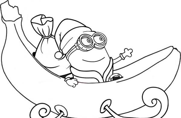 Minion on the ISLANDCOLORING book