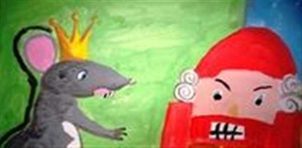 Щелкунчик и мышиный Король раскраска для детей