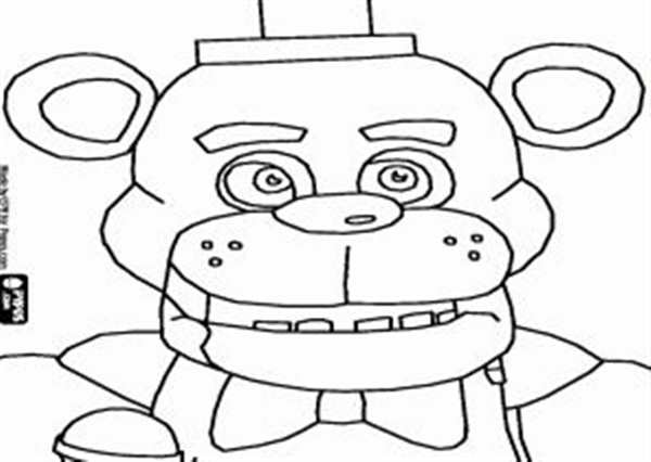 Five Nights at Freddy's раскраска