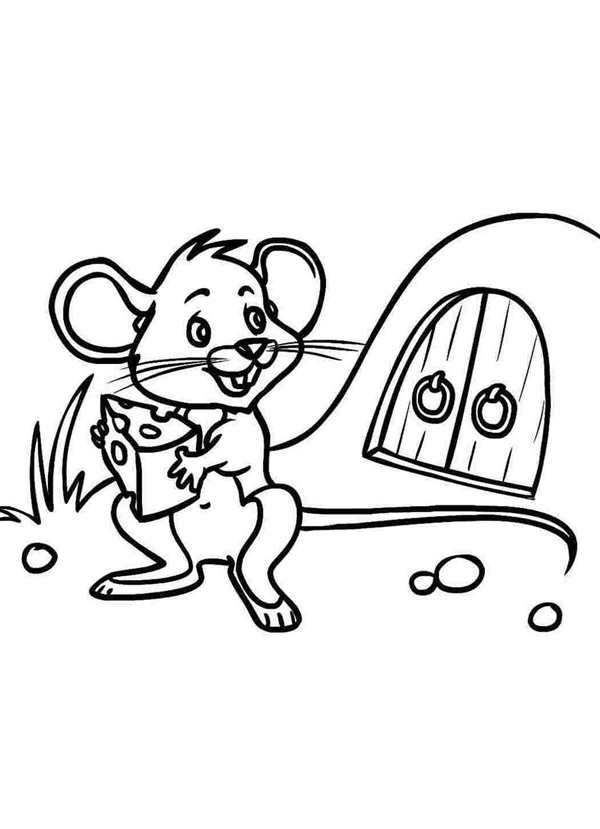 Кошка для раскрашивания