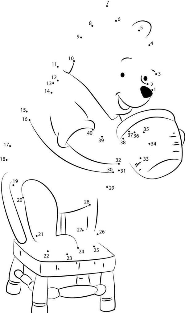 Раскраски по цифрам Teddy Bear