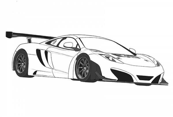 MCLAREN 720s чертежи