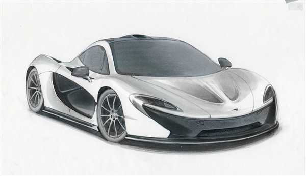 Раскраска Макларен 720s