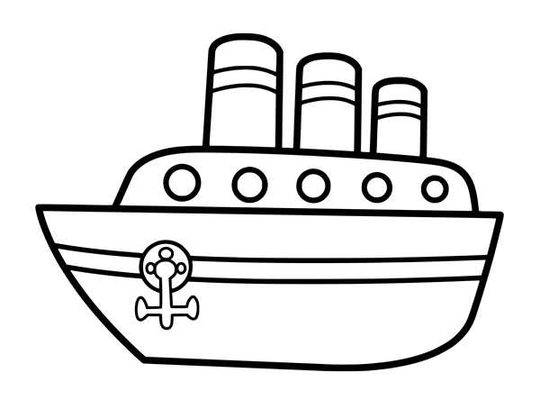 Раскраска морского самолета для детей
