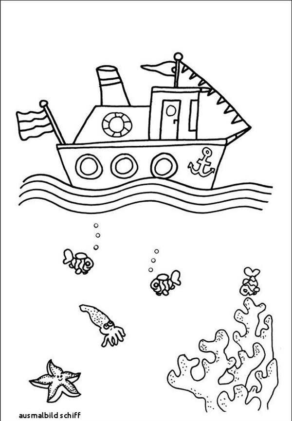 Раскраска Морской самолет на воде