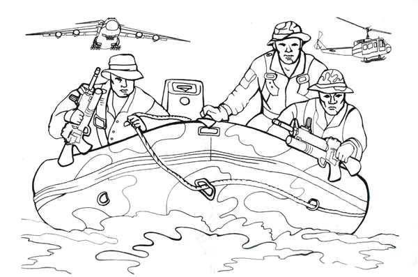 Раскраска боевой корабль