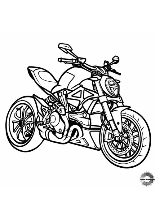 Раскраска мотоцикл Honda cbr1000rr