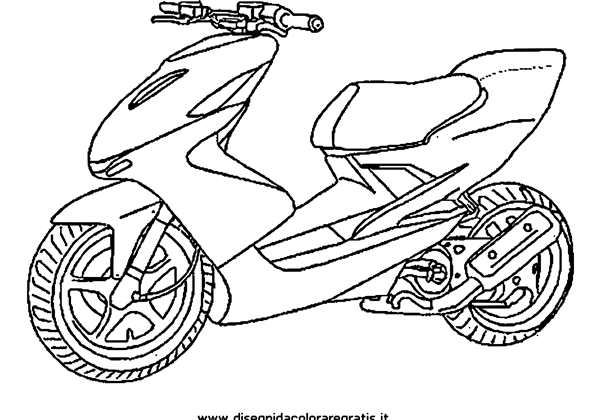 Раскраска мотоцикла Honda cb600 Hornet