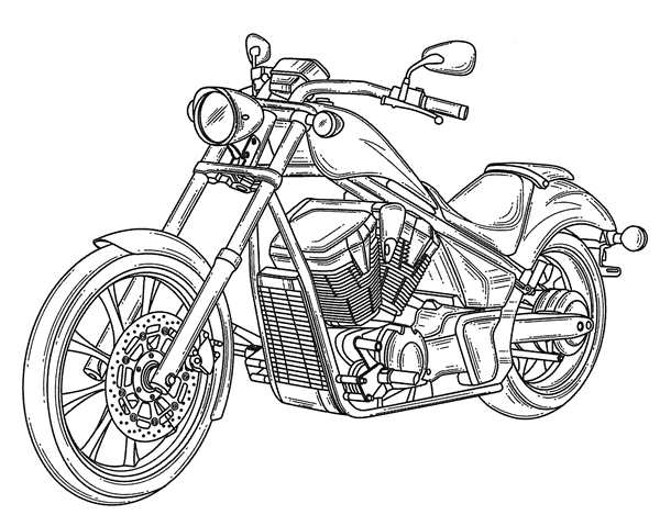 Yamaha YZF-r1 чертеж
