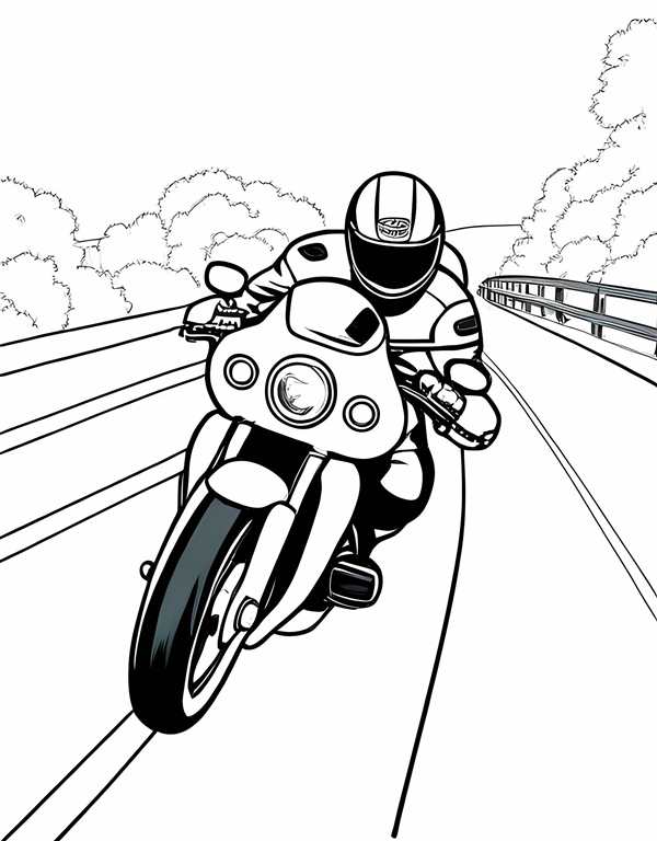BMW s1000rr раскраска