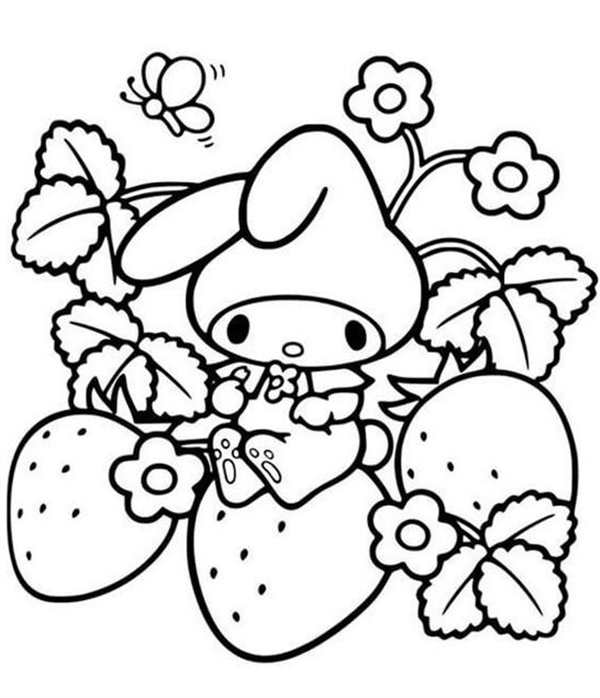 Sanrio раскраска
