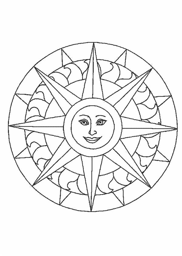 Ракушка раскраска