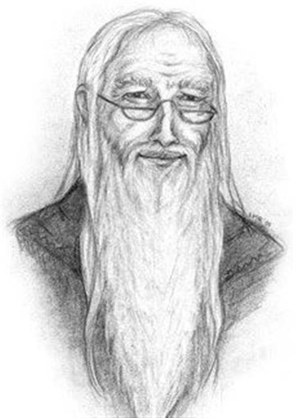 Альбус Дамблдор рисунок