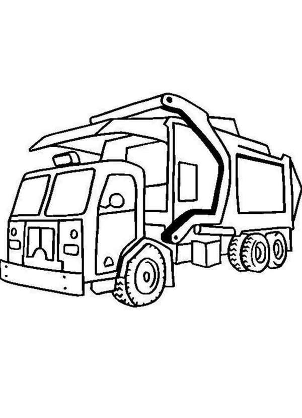 Мусоровоз БМ-53229 чертеж