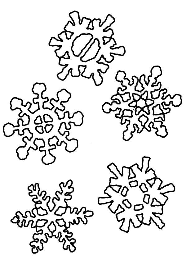 Снежинка рисунок